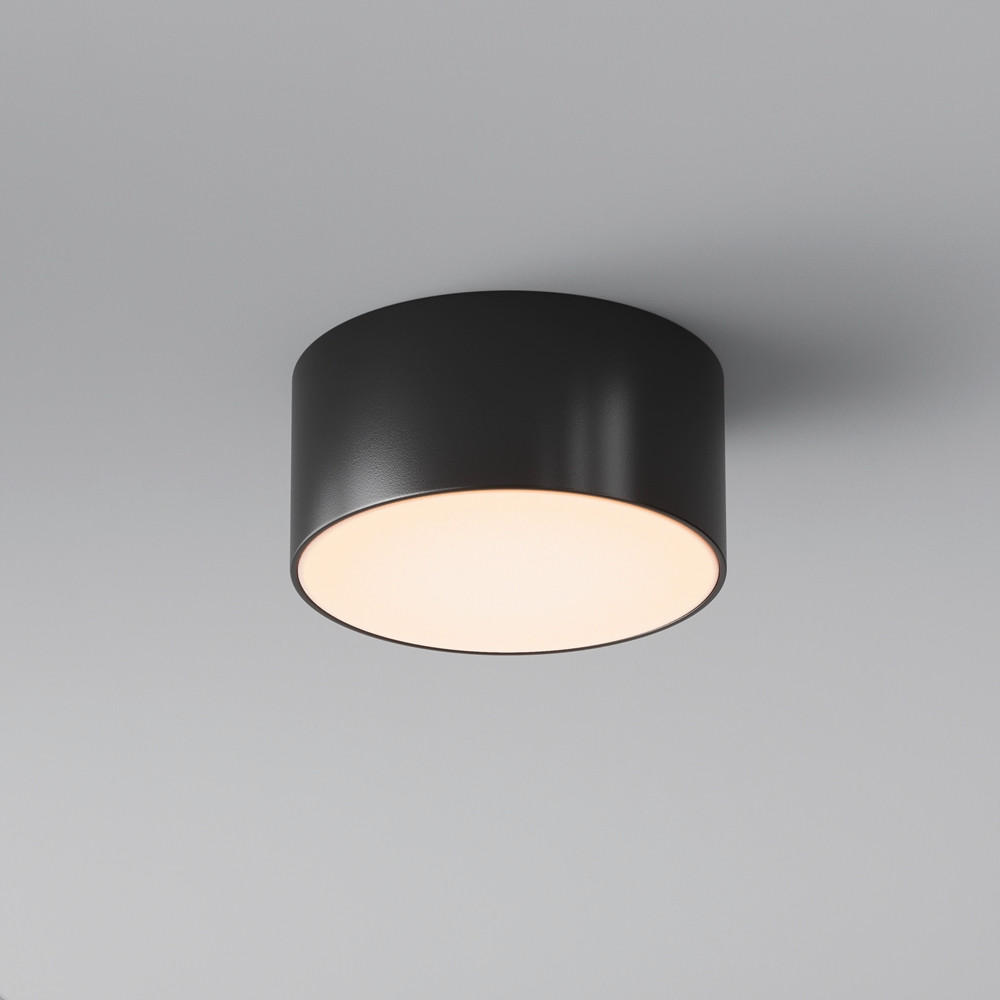 AUßENDECKENLEUCHTE 12/5,8 cm   - Schwarz, MODERN, Metall (12/5,8cm) - MAYTONI