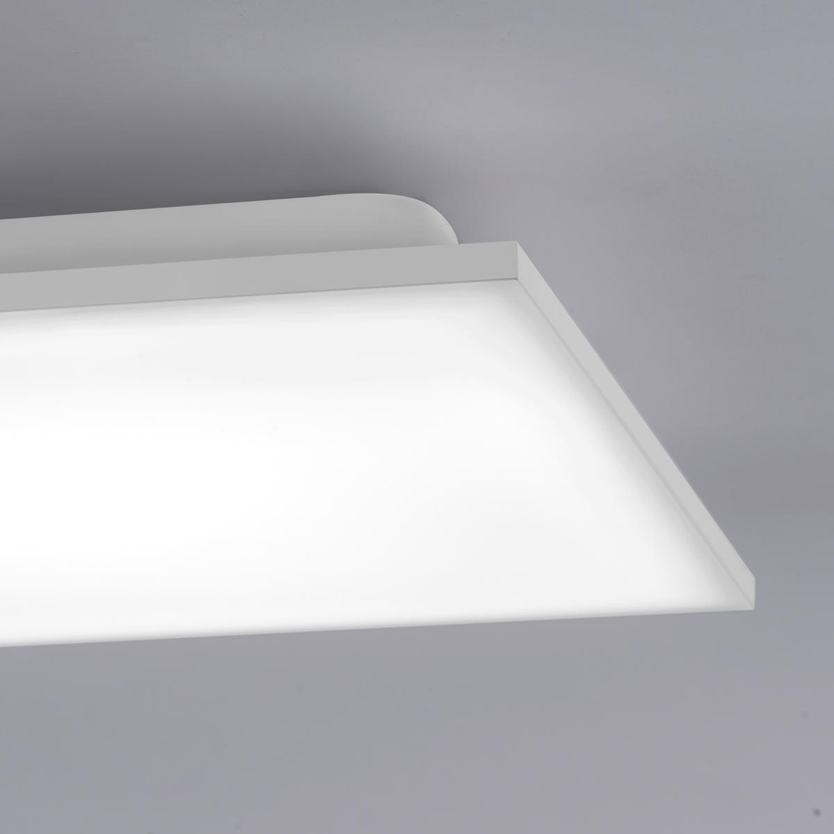 LED-DECKENLEUCHTE 44,5/44,5/7,2 cm   - Basics, Kunststoff/Metall (44,5/44,5/7,2cm)