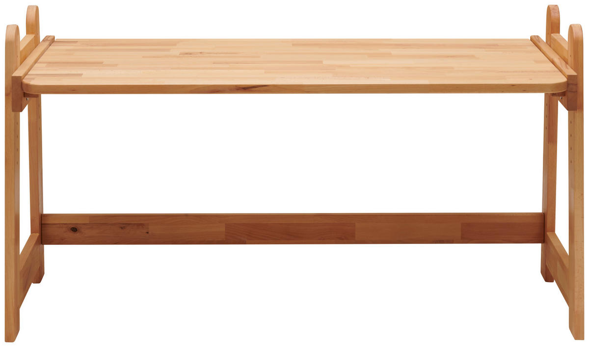 PÍSACÍ STÔL PRE MLÁDEŽ, jadrový buk, 140/70/75 cm - jadrový buk, Natur, drevo (140/70/75cm) - MID.YOU