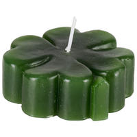 KERZE - Dunkelgrün, Basics, Naturmaterialien (12/5,5cm)