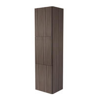 MAGASSZEKRÉNY 45/170/38 cm  - vörösfenyő, Basics, faalapú anyag/Üveg (45/170/38cm) - Welnova
