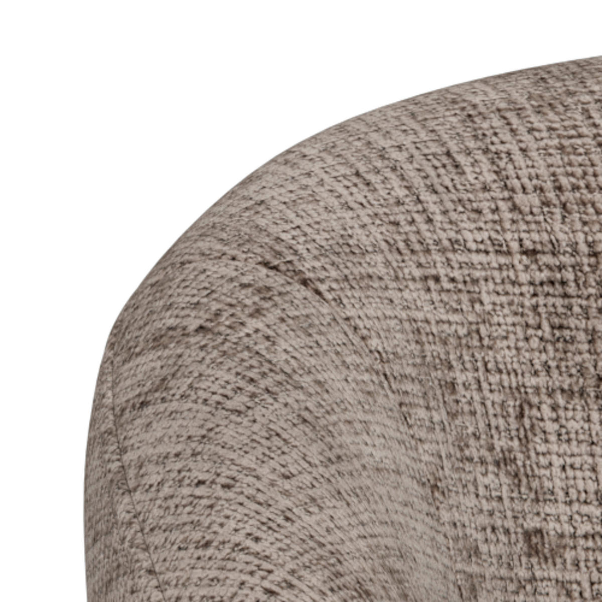 SESSEL in Chenille Braun, Eichefarben  - Eichefarben/Braun, MODERN, Holz/Textil (75,5/78/78cm) - Livetastic
