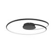LED-DECKENLEUCHTE 67/10 cm - Schwarz, LIFESTYLE, Kunststoff/Metall (67/10cm) - Novel