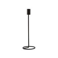 STABKERZENHALTER - Schwarz, Trend, Metall (10/25cm) - Villa Collection