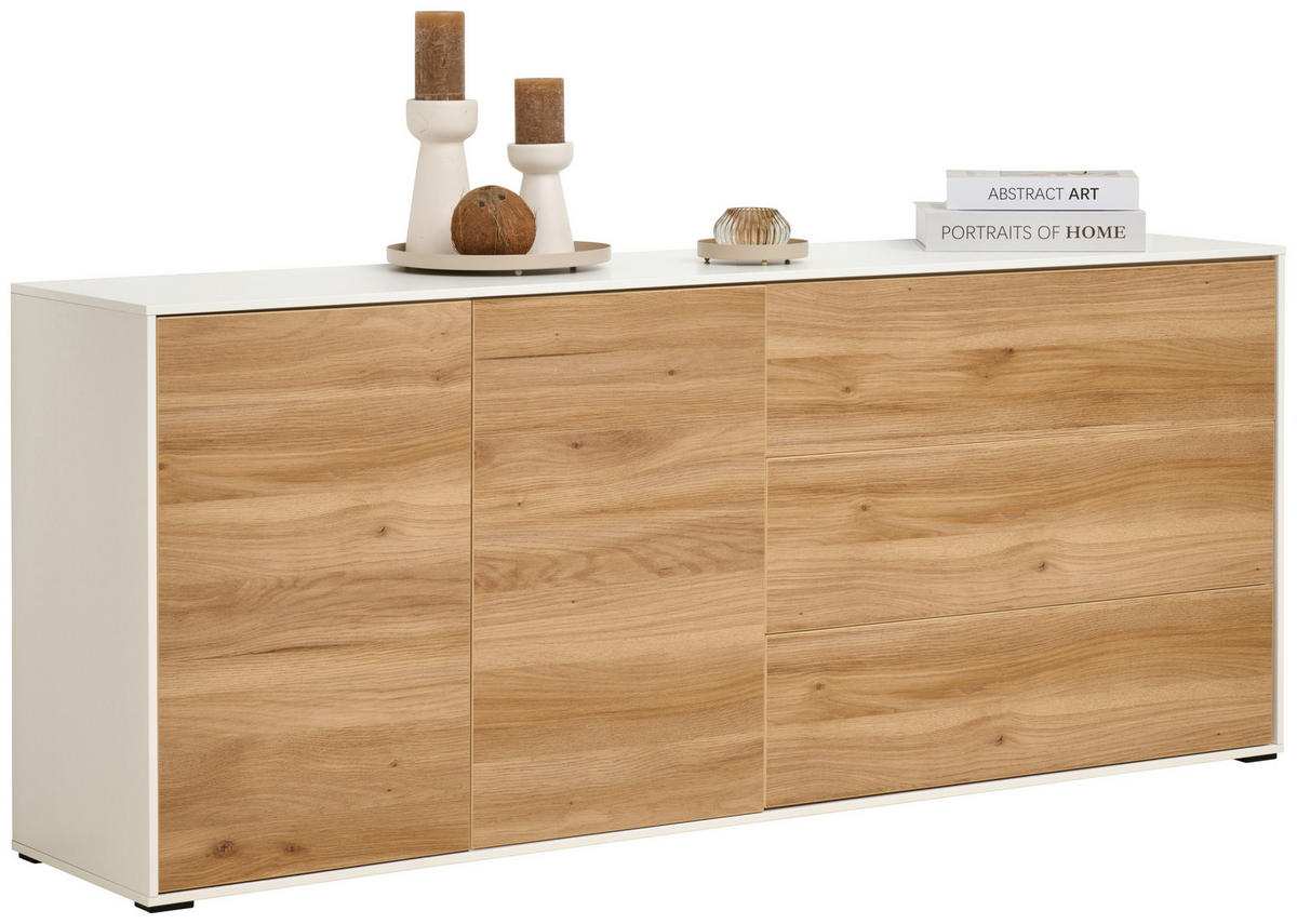 REGALELEMENT 179,1/72,6/40 cm Weiß  179,1/72,6/40 cm  - Weiß, Design, Holzwerkstoff (179,1/72,6/40cm) - home24