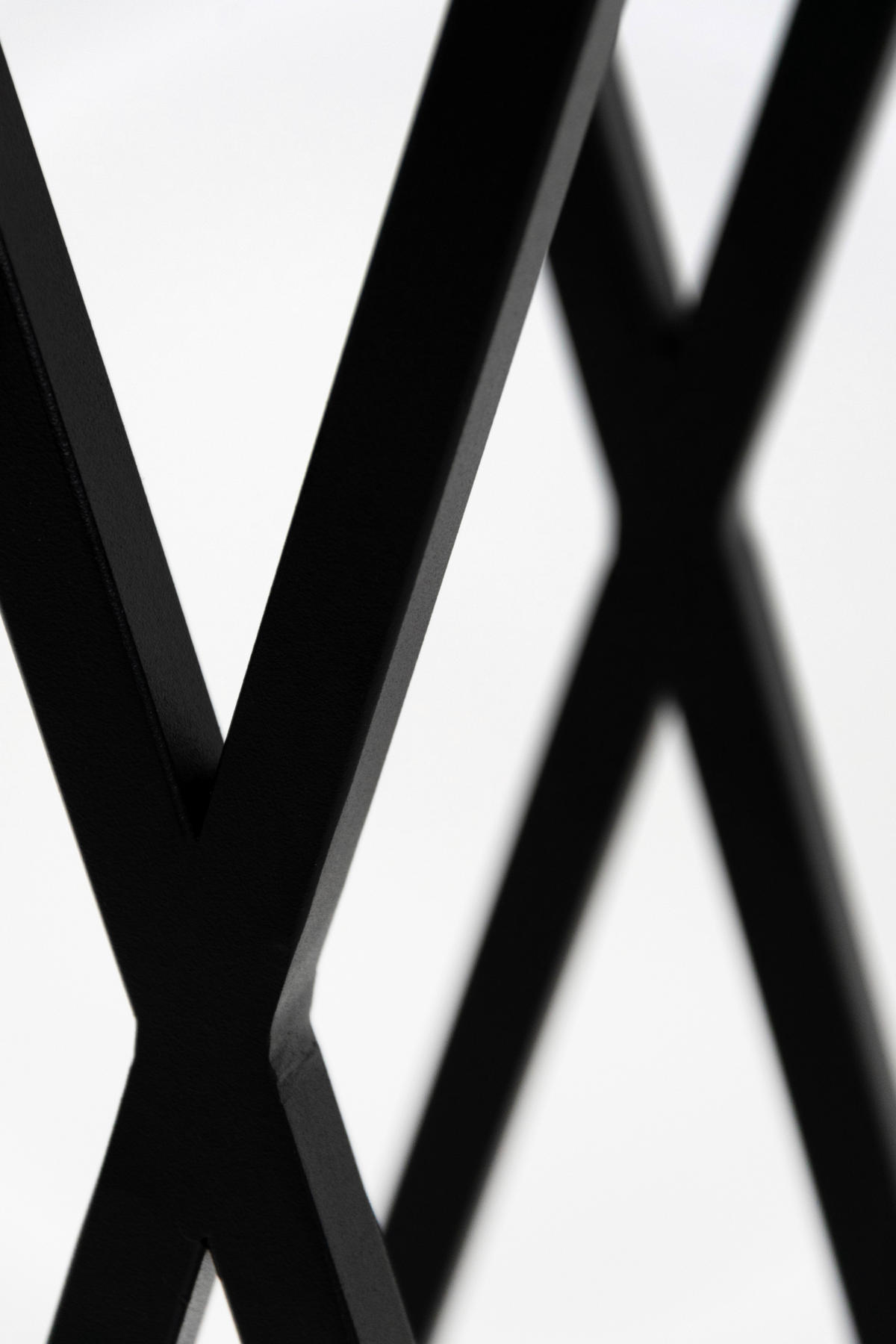 BLUMENSTÄNDER Metall  - Schwarz, Basics, Metall (19/62/19cm)