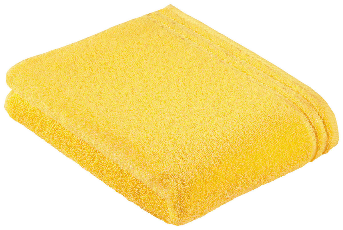 OSUŠKA DO SPRCHY, 67/140 cm, žlutá - žlutá, Basics, textil (67/140cm) - Vossen