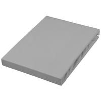 SPANNBETTTUCH Jersey  - Grau, Textil (100/220/30cm) - Dieter Knoll