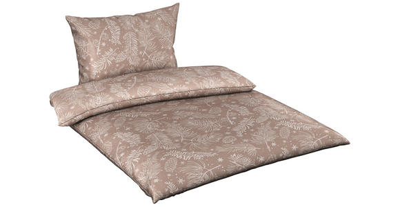 BETTWÄSCHE 140/200 cm - Beige, Basics, Textil (140/200cm) - Novel