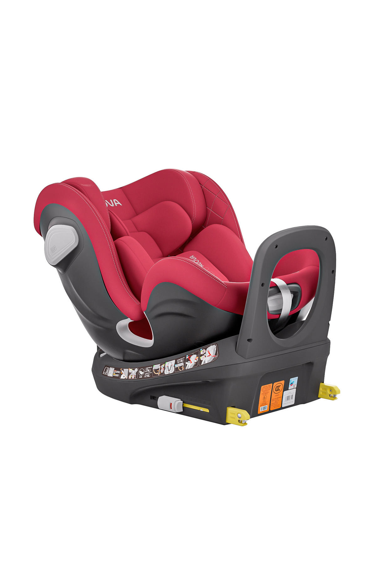 REBOARDER-KINDERSITZ Swan Fix  - Rot, Basics, Kunststoff/Textil (44/77/58.5cm) - AVOVA