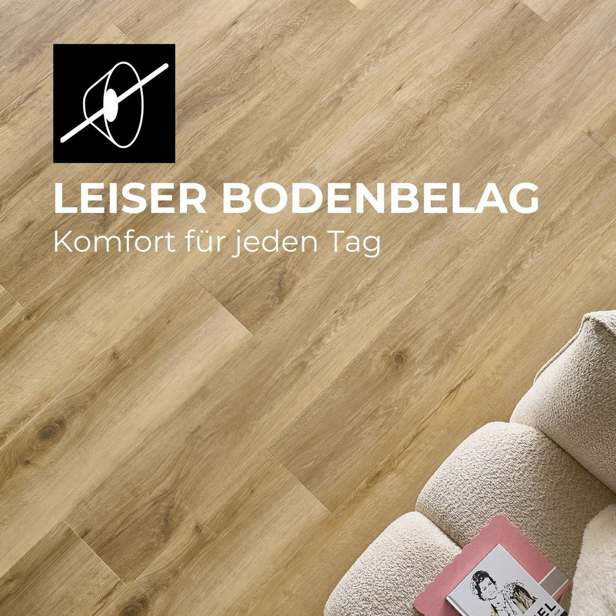 VINYLBODEN Eiche Tucson  per  m² - Design, Kunststoff (122/22,9/0,53cm) - Venda