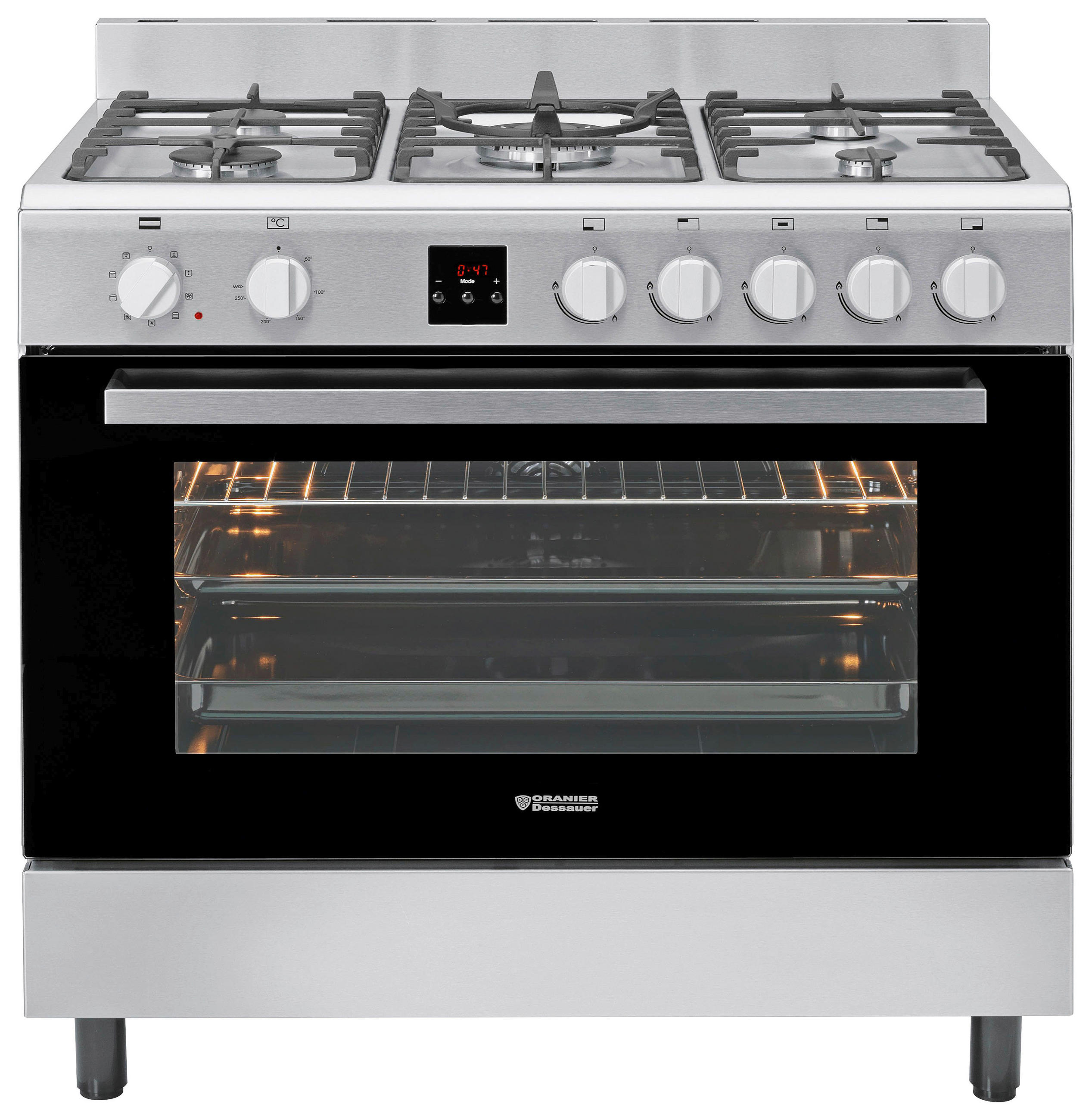 HERD FZE159924  - Edelstahlfarben, Basics, Metall (89,0/93,3/64,4cm) - Oranier