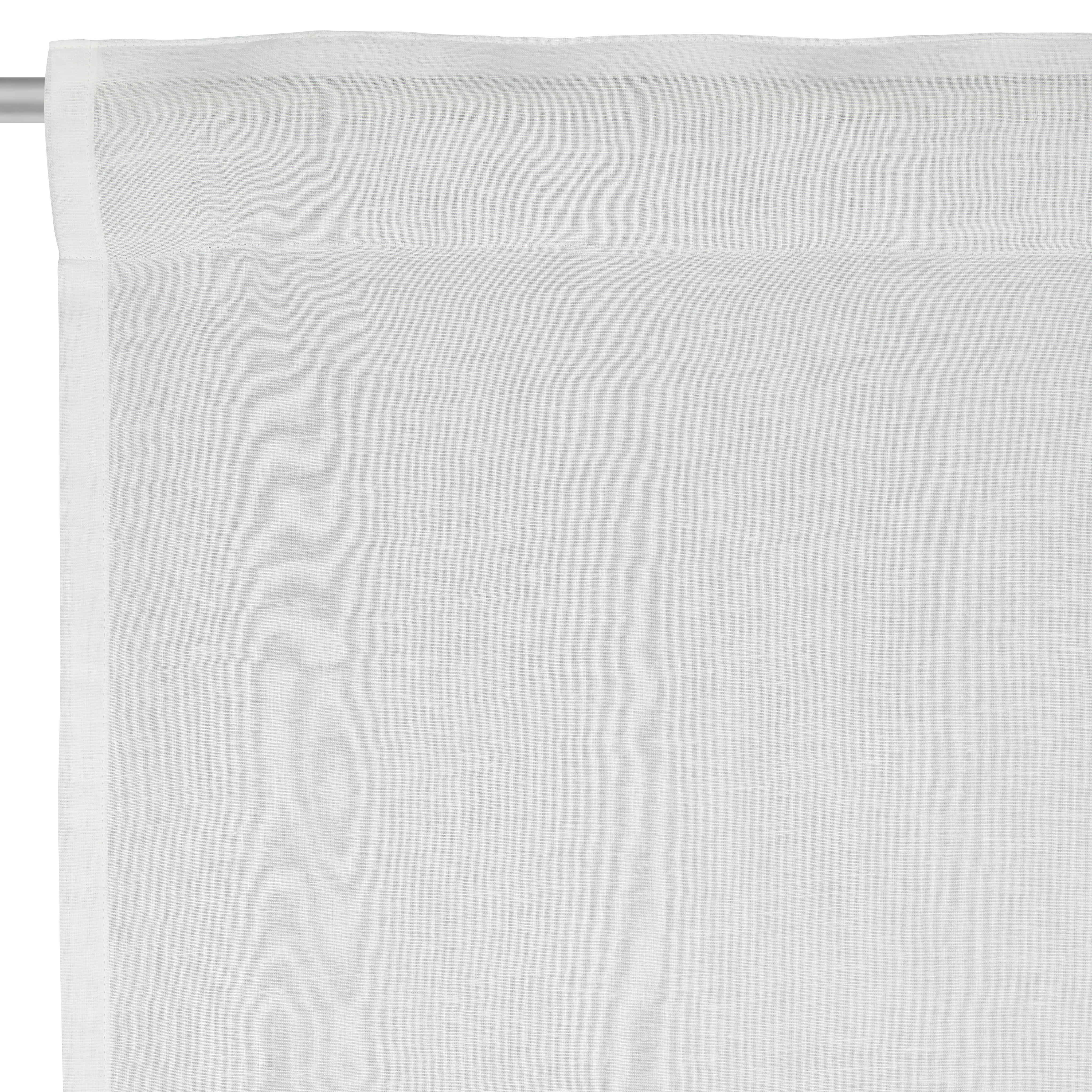 FERTIGVORHANG halbtransparent  - Weiß, LIFESTYLE, Textil (140/255cm) - Bio:Vio
