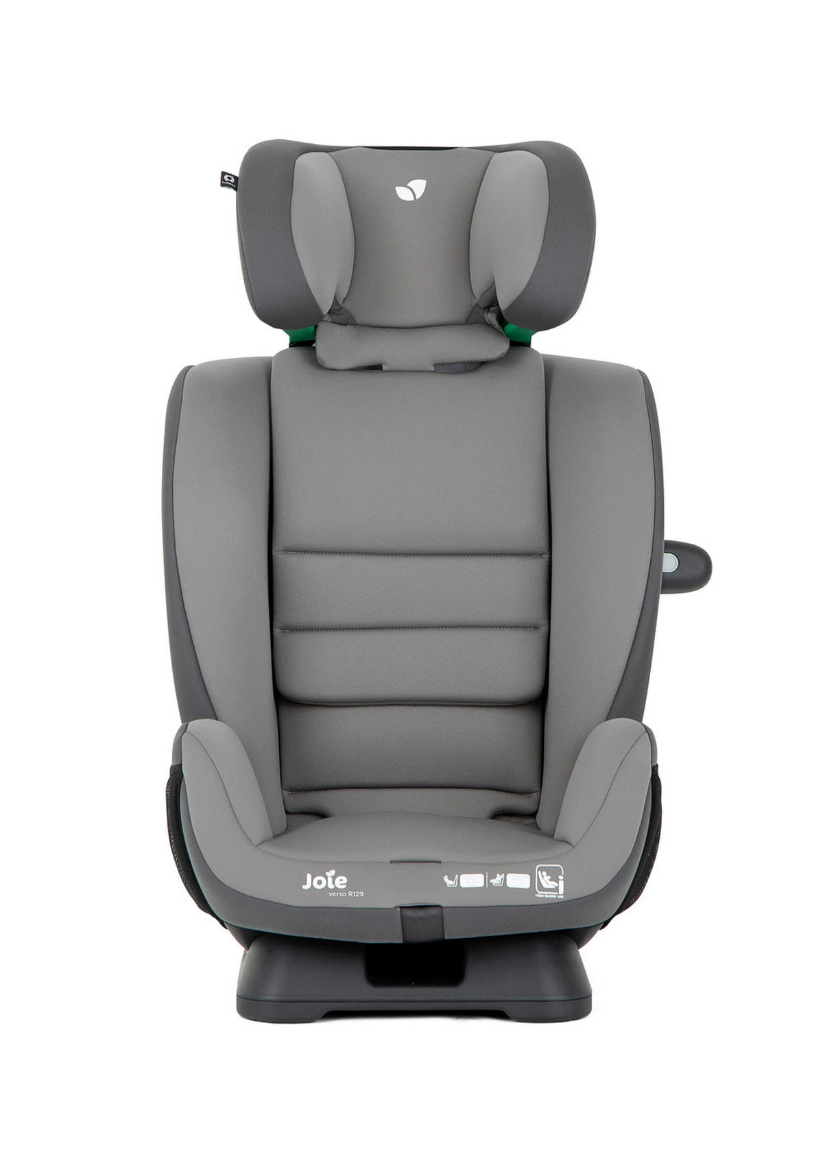 KINDERAUTOSITZ VERSO R129 COBBLESTONE   - Dunkelgrau/Grau, Basics, Kunststoff/Textil (44/60/57cm) - Joie