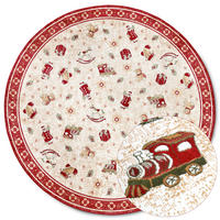 VINTAGE-TEPPICH 200 cm Toy's Delight Nostalgic Shine Weihnachten  - Rot/Multicolor, Design, Kunststoff/Textil (200cm) - Villeroy & Boch