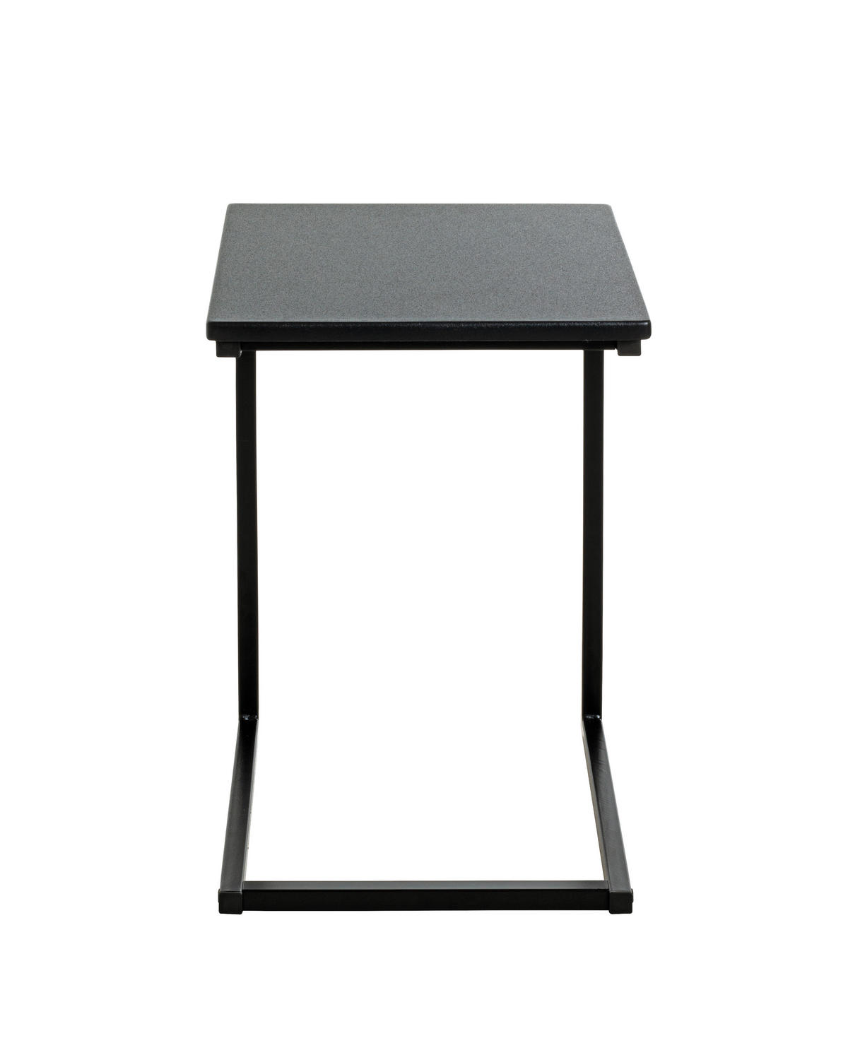 BEISTELLTISCH in Metall, Holzwerkstoff 33/35/60 cm  - Schwarz, Design, Holzwerkstoff/Metall (33/35/60cm)