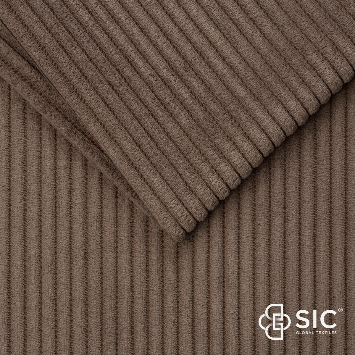 HÖRNSOFFA i manchester brun  - brun/svart, Design, textil/plast (161/234cm) - Livetastic