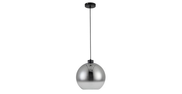 HÄNGELEUCHTE Smokey 30/120 cm   - Chromfarben/Anthrazit, LIFESTYLE, Glas/Metall (30/120cm) - Dieter Knoll