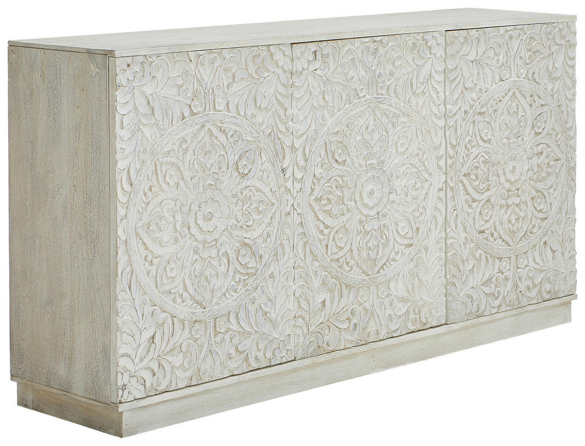 SIDEBOARD  in 160/85/40 cm  - Weiß, Design, Holz (160/85/40cm) - Livetastic