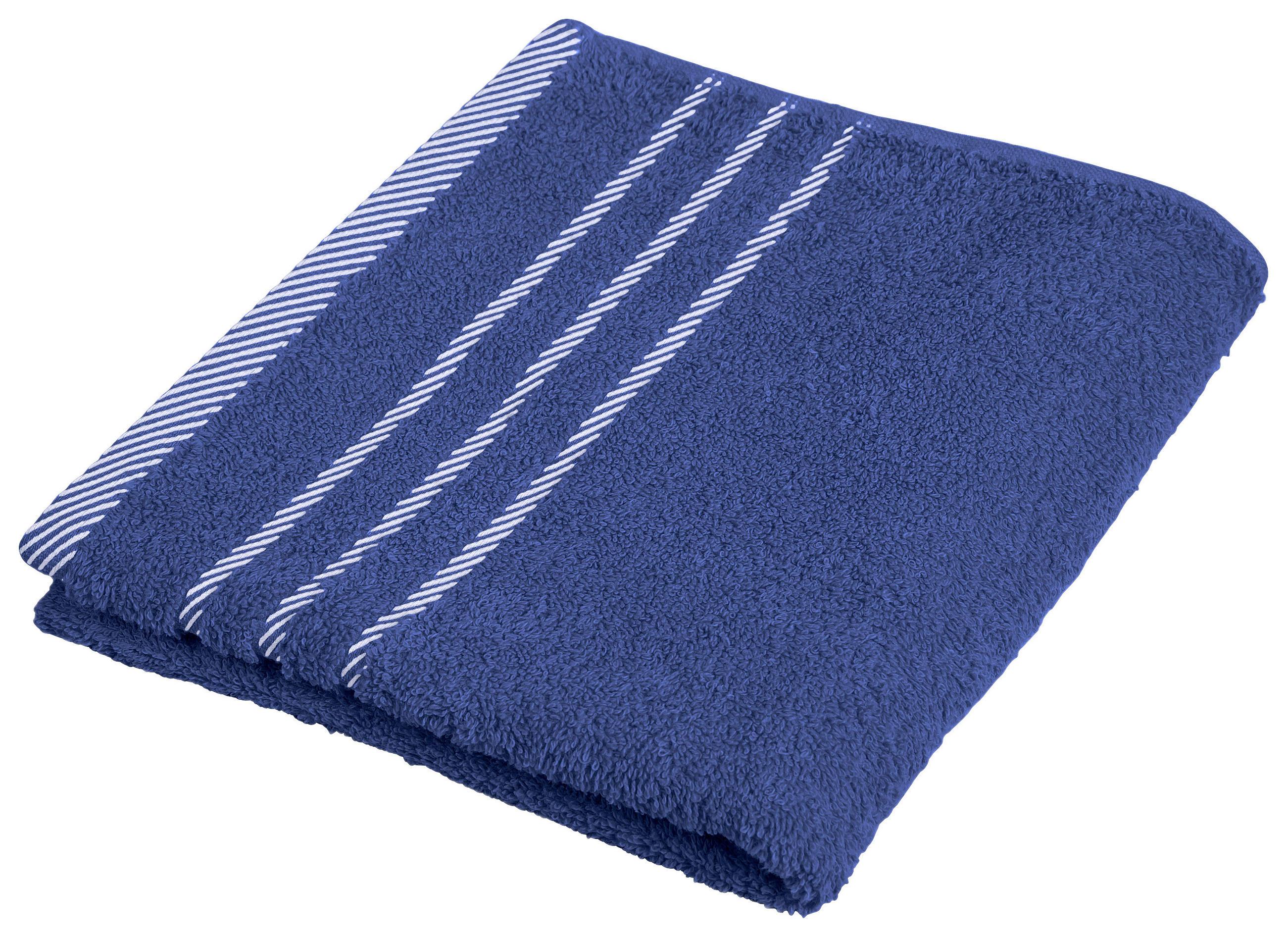 RUČNÍK, 50/90 cm, modrá - modrá, Basics, textil (50/90cm) - Esposa