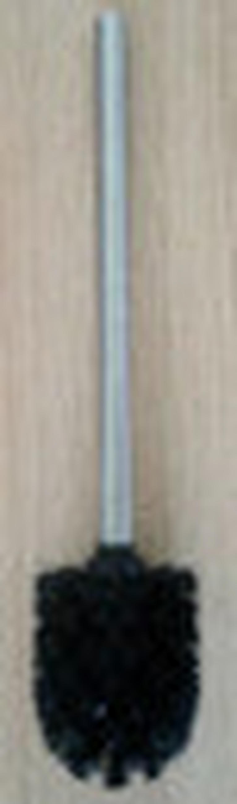 Perie Pentru Wc in metal  plastic   - culoare inox, Basics, plastic/metal (7,5/7,5/34cm) - Homeware