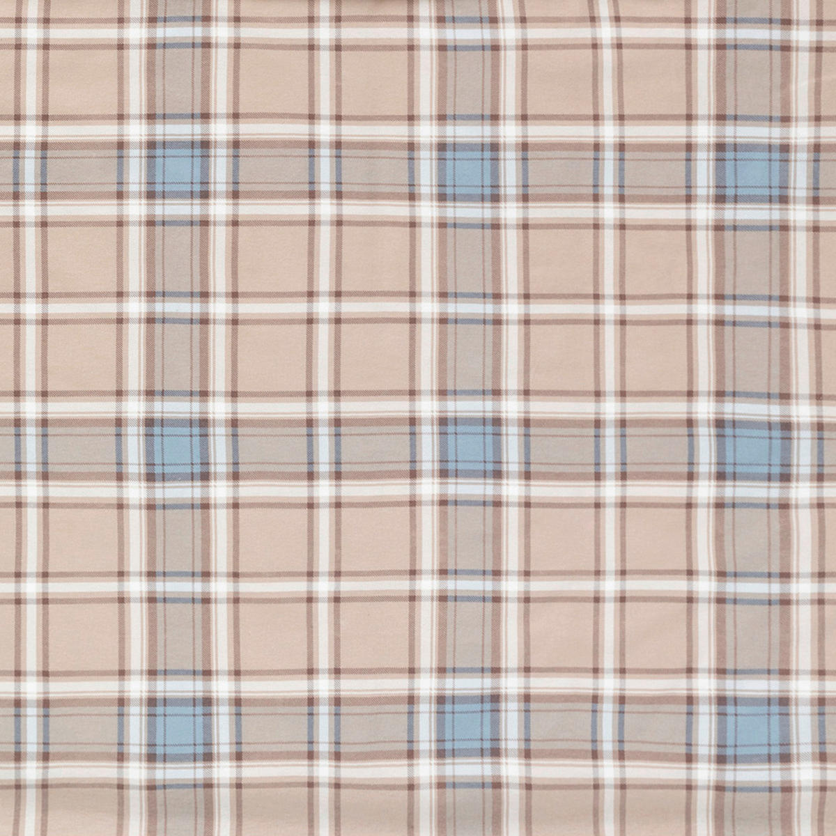 BETTWÄSCHE 2-teilig Impulse Flanell 140/200 cm  - Beige, Basics, Textil (140/200cm) - Estella