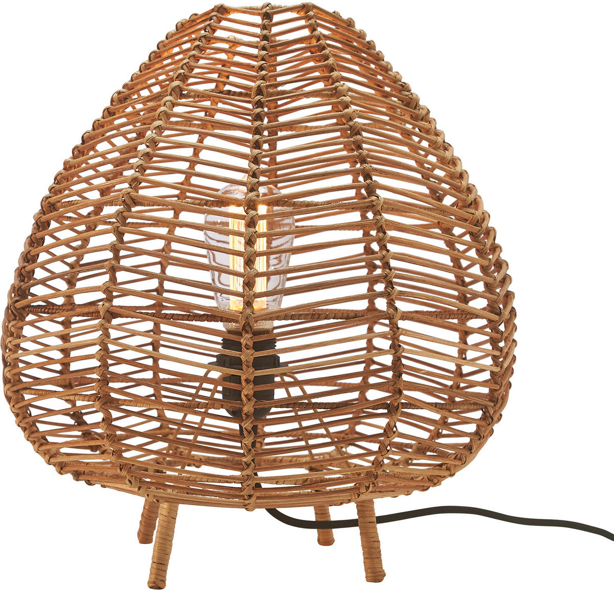 AUßENLEUCHTE PR Home Nana 36,5/38,5/36,5 cm   - Naturfarben, Natur, Naturmaterialien (36,5/38,5/36,5cm)