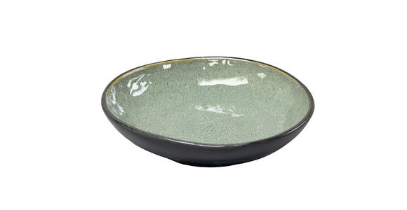 SUPPENTELLER Grün Steinzeug SØREN GREEN  - Grün, Trend, Keramik (20,1/20,1cm) - Novel