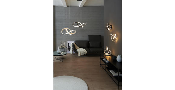 LED-TISCHLEUCHTE - Schwarz, Design, Kunststoff/Metall (28/33/14cm) - Ambiente