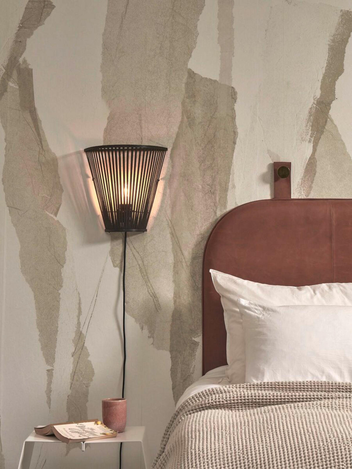 WANDLEUCHTE - Schwarz, Trend, Holz (15/30/30cm) - Good & Mojo