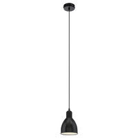 HÄNGELEUCHTE 15,5/110 cm    - Weiss/Schwarz, Design, Metall (15,5/110cm) - Eglo