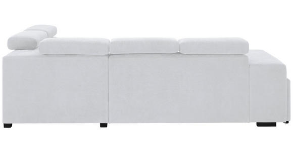 ECKSOFA  in Webstoff Hellgrau  - Hellgrau/Schwarz, KONVENTIONELL, Holz/Textil (283/244cm) - Carryhome