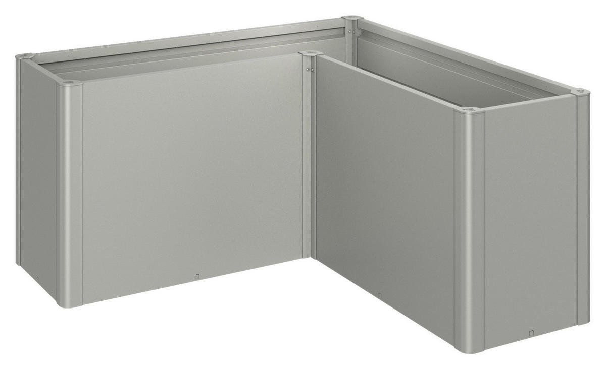 HOCHBEET Belvedere  - Grau, Basics, Metall (152/152cm) - Biohort