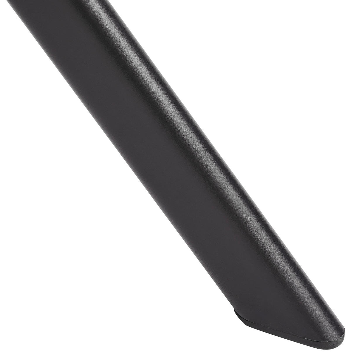 ARMLEHNSTUHL  in Eisen Webstoff, Leinenoptik  - Schwarz/Braun, MODERN, Holz/Textil (61/91/64cm) - Livetastic