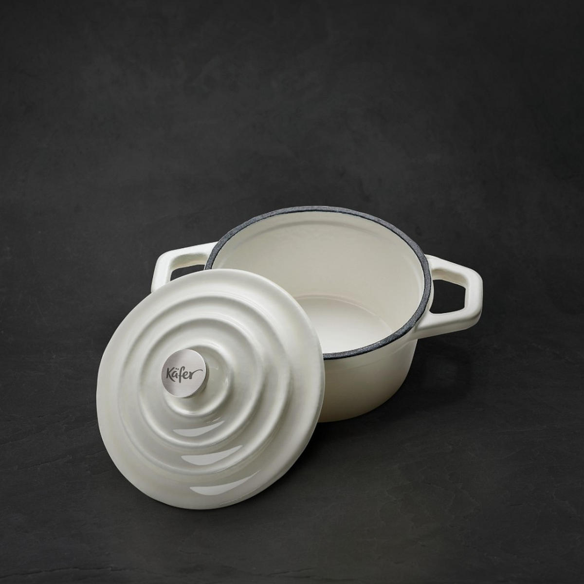 BRÄTER 0,25 L  - Creme, Basics, Metall (10.5/5cm) - Käfer