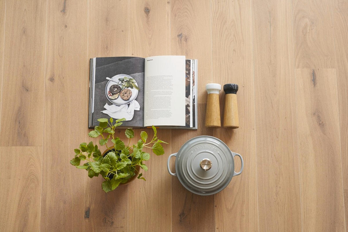 LANDHAUSDIELE Marcanto Trend Eiche weiss100012001  per  m² - Eichefarben, Trend, Holz (220,5/17,6/1,3cm) - Tilo