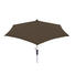 SONNENSCHIRM 220 cm Taupe - Taupe/Alufarben, KONVENTIONELL, Textil/Metall (220/225/255cm) SONNENSCHIRM 220 cm Taupe - Taupe/Alufarben, KONVENTIONELL, Textil/Metall (220/225/255cm)