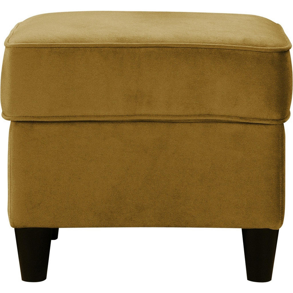 Thumbnail - Mid.you Hocker, Senfgelb, Textil, quadratisch, 52x45x52 cm, Made in EU, Wohnzimmer, Hocker, Sitzhocker