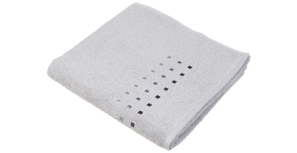 DUSCHTUCH QUATTRO 70/140 cm - Silberfarben, KONVENTIONELL, Textil (70/140cm) - Esposa