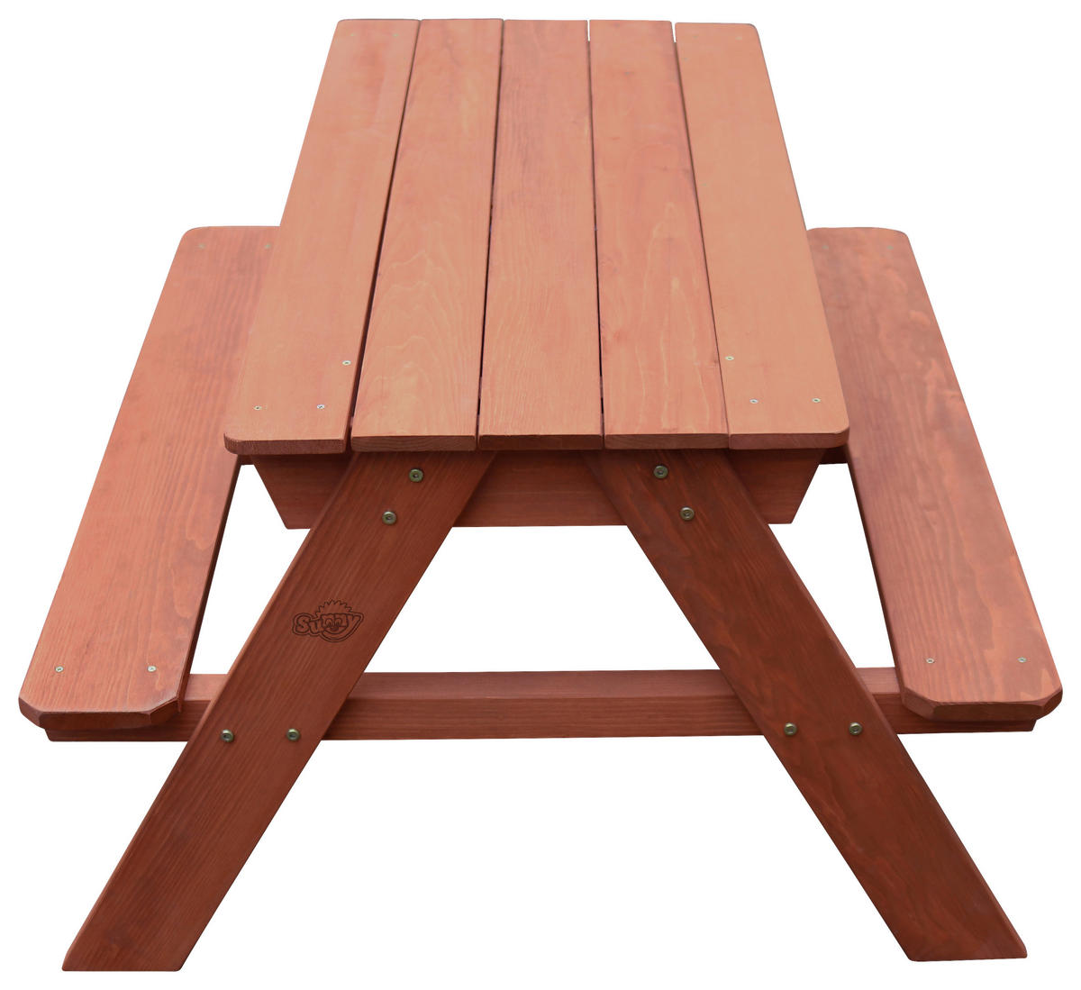 SAND- OCH VATTENBORD - brun, Klassisk, trä/plast (89/50,5/89cm)