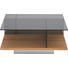 COUCHTISCH in Glas, Holzwerkstoff 80/80/35 cm - Eichefarben, Design, Glas/Holzwerkstoff (80/80/35cm) - Hülsta COUCHTISCH in Glas, Holzwerkstoff 80/80/35 cm - Eichefarben, Design, Glas/Holzwerkstoff (80/80/35cm) - Hülsta