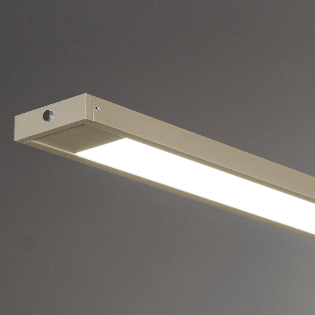 LED-HÄNGELEUCHTE Marlo   - Sandfarben, Design, Glas/Metall (6/90cm) - Fischer & Honsel