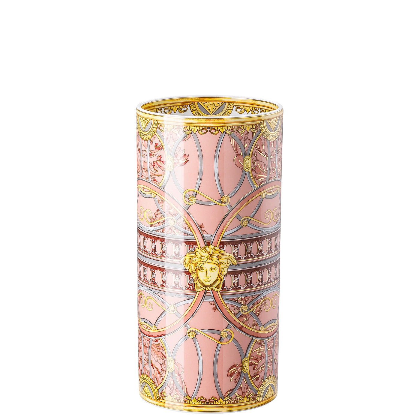 VAZA  LA SCALA DEL PALAZZO ROSA   keramika  - večbarvno, Basics, keramika (12/12/24cm) - Versace