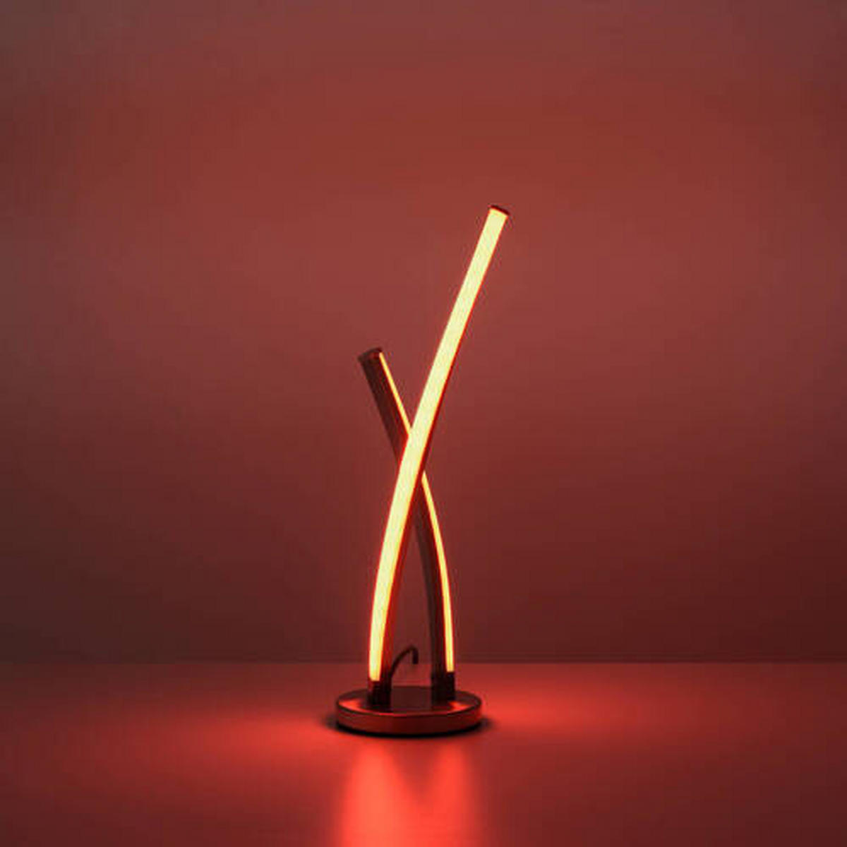 LED-TISCHLEUCHTE Lola Smart 13/48,5 cm   - Design, Kunststoff/Metall (13/48,5cm)