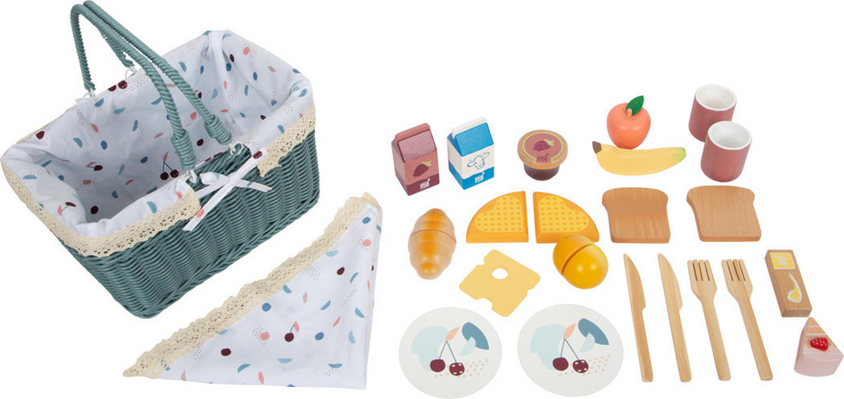 KINDERSPIELSET  - Multicolor, Basics, Holz/Textil (24/15/16cm) - small foot
