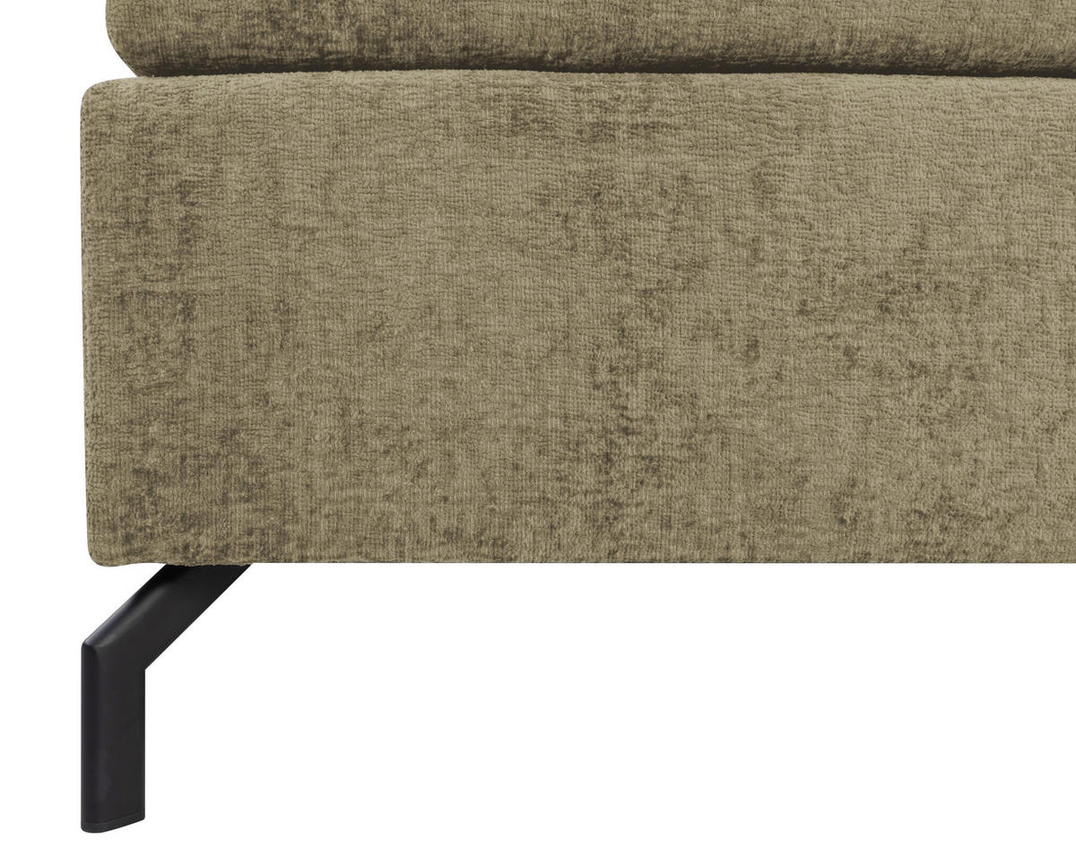BOXSPRINGBETT 160/200 cm  in Cappuccino  - Schwarz/Cappuccino, Design, Textil/Metall (160/200cm) - Esposa