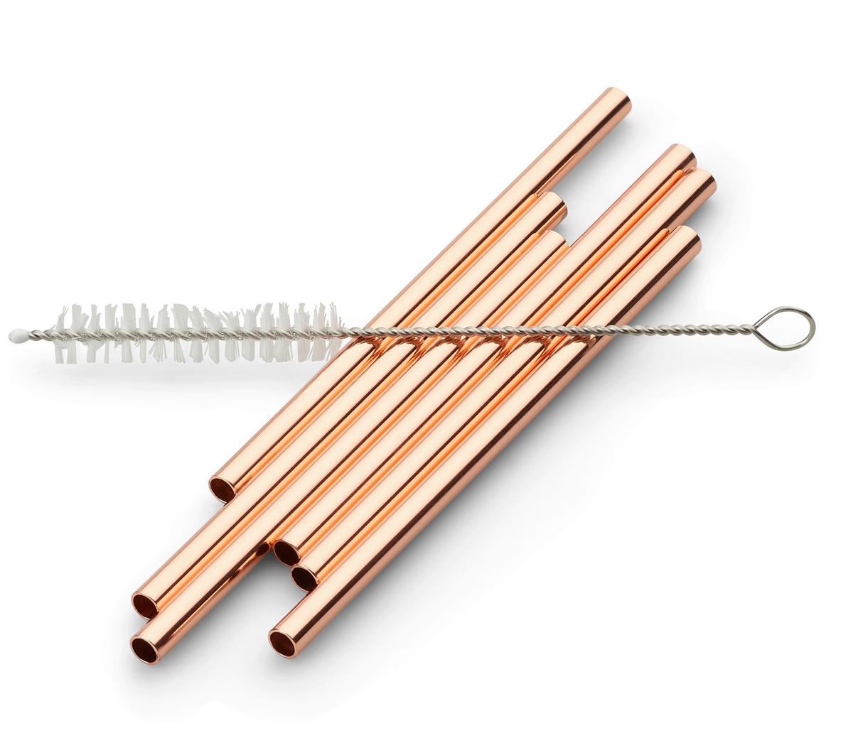 SUGRÖRSSET - guldfärgad, Basics, metall (12cm) - Echtwerk