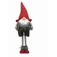 MANÓ - világosszürke/piros, Lifestyle, műanyag/textil (38/125/21cm) - X-Mas