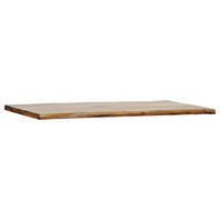 TISCHPLATTE Echtholz  Holz Naturfarben  - Naturfarben, Design, Holz (200/100cm) - Landscape