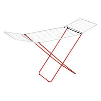 STANDTROCKNER  - Rot, Basics, Metall (167.5/96/54.5cm) - Spirella